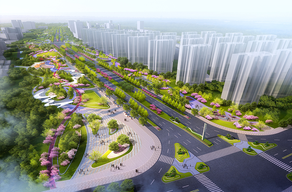 咸阳高新区咸平路道路改造开云集团中国有限开云集团中国有限公司官网
官网EPC总承包项目